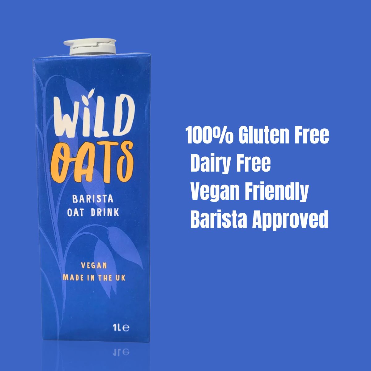 Wild Oats Barista Oat Drink – Trade Case (12 × 1L)